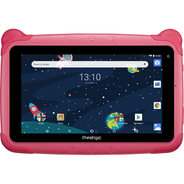 Tableta Prestigio Smartkids, Quad-Core, 7", 1GB RAM, 16GB, Wi-Fi, Pink