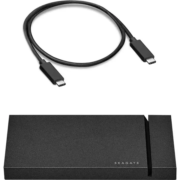 SSD Extern Seagate FireCuda Gaming 1TB, USB 3.2 Gen2x2 Type-C, NVMe, RGB, Black