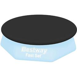 Husa / Prelata pentru piscina Bestway FastSet BW-58032, diametru 244 cm