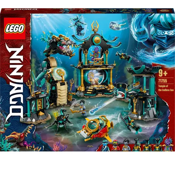 LEGO® LEGO NINJAGO - Templul Marii nesfarsite 71755, 1060 piese