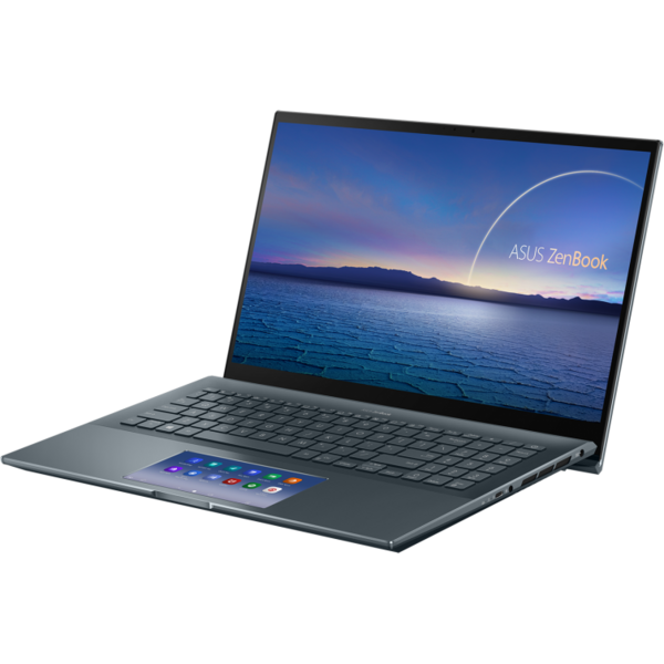 Ultrabook ASUS 15.6'' ZenBook Pro 15 UX535LI, UHD OLED Touch, Procesor Intel® Core™ i7-10870H (16M Cache, up to 5.00 GHz), 16GB DDR4, 512GB SSD, GeForce GTX 1650 Ti 4GB, Win 10 Pro, Pine Grey