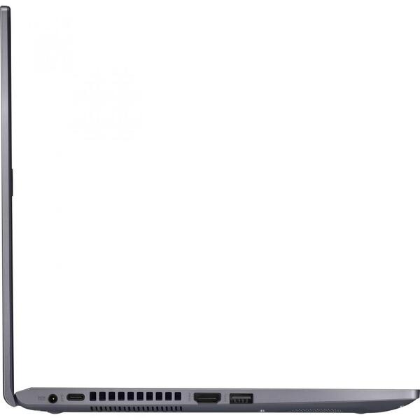 Laptop ASUS 15.6'' X509MA, HD, Procesor Intel® Pentium® Silver N5030 (4M Cache, up to 3.10 GHz), 4GB DDR4, 256GB SSD, GMA UHD 605, No OS, Slate Grey