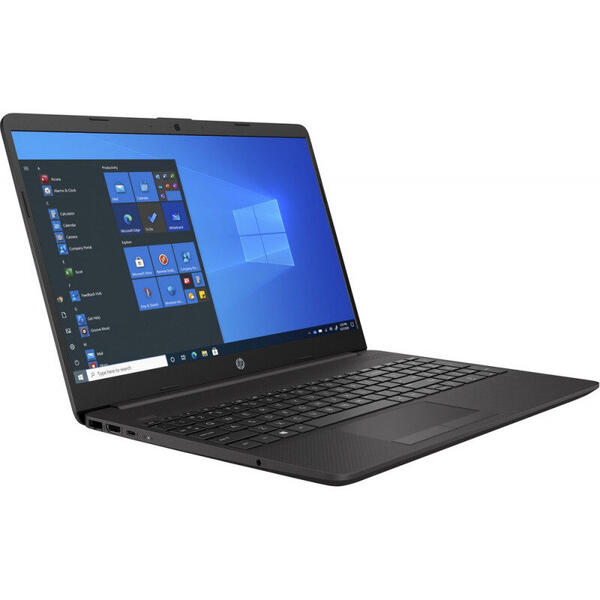 Laptop HP 15.6" 250 G8, HD, Procesor Intel® Core™ i7-1065G7 (8M Cache, up to 3.90 GHz), 8GB DDR4, 256GB SSD, Intel Iris Plus, Windows 10 Pro, Dark Ash Silver