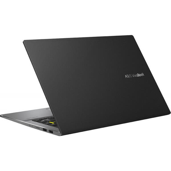 Laptop ASUS VivoBook S14 M433UA-EB120 14 inch FHD AMD Ryzen 5 5500U 8GB DDR4 512GB SSD Indie Black