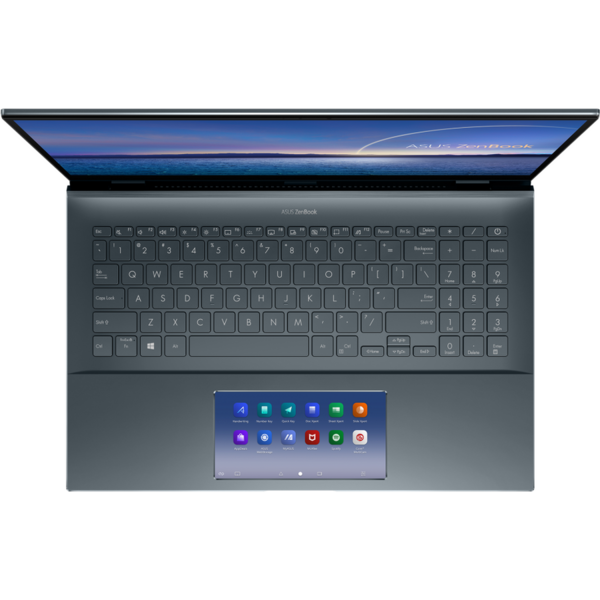 Laptop ASUS ZenBook UX535LI-BN025T 15.6 inch FHD Intel Core i5-10300H 8GB DDR4 1TB HDD 512GB SSD nVidia GeForce GTX 1650 Ti 4GB Windows 10 Home Pine Grey