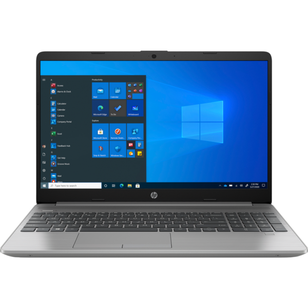 Laptop HP 15.6" 250 G8, FHD, Procesor Intel® Core™ i3-1005G1 (4M Cache, up to 3.40 GHz), 8GB DDR4, 256GB SSD, GMA UHD, Win 10 Pro, Dark Ash Silver