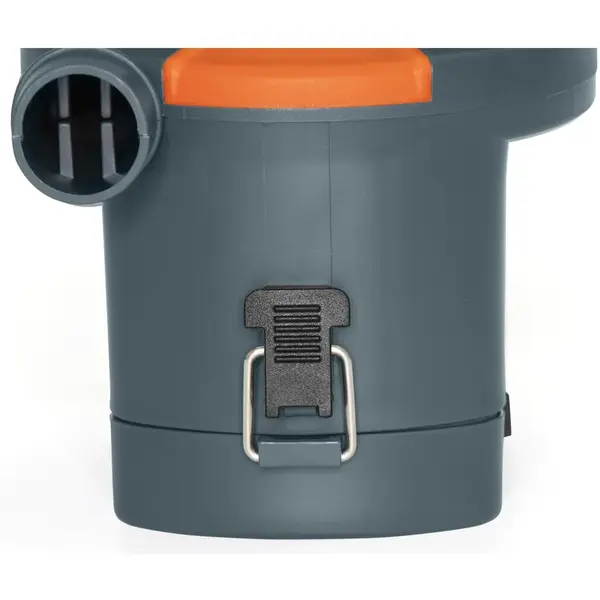 Bestway Sidewinder Pompa de aer pentru saltele / gonflabile, cu baterie, 3 adaptoare de supape, 40 W, Neagra