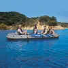 Set barca gonflabila / pneumatica Intex Excursion 5, pentru 5 persoane, 366 x 168 x 43 cm, vasle, pompa manuala