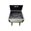 Pick-up AKAI ATT-100BT, stereo, difuzoare incorporate, Bluetooth, RCA, USB, SD Card, Negru