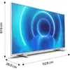 Televizor Philips 50PUS7555/12, 126 cm, Smart, 4K Ultra HD, LED, Clasa G