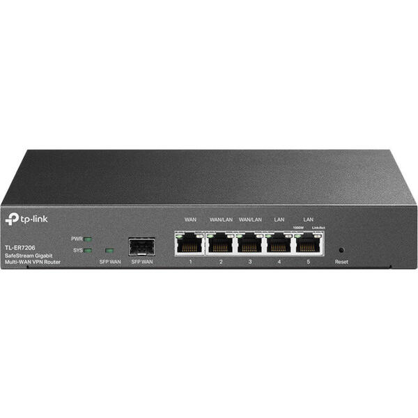 Router TP-Link TL-ER7206 1x WAN 5x LAN 1000Mbps tl-er7206