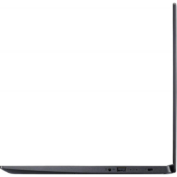 Laptop Acer 15.6'' Aspire 3 A315-23, FHD, Procesor AMD Ryzen™ 3 3250U (4M Cache, up to 3.5 GHz), 8GB DDR4, 256GB SSD, Radeon, Win 10 Home, Charcoal Black