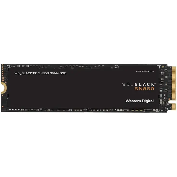 Western Digital Solid State Drive (SSD) WD Black SN850, 2TB, NVMe, M.2.