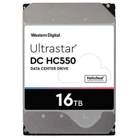 Western Digital Hard disk server WD Ultrastar DC HC550 16TB SAS 7200 RPM 3.5 inch Secure Erase Bulk