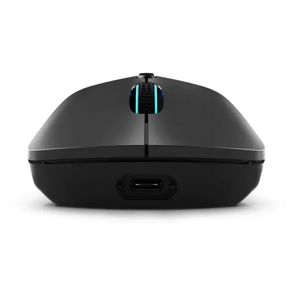 Mouse gaming wireless Lenovo Legion M600, iluminare RGB, 16k DPI, conectare Bluetooth, 2.4GHz sau wired, ambidextru, USB-C, Iron Grey