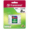 TRANSCEND Card memorie SDHC 8GB Class 4,  TS8GSDHC4