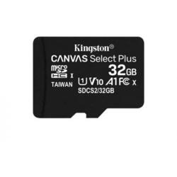Card de memorie Kingston Canvas Select Plus 100R A1 32GB SDHC Clasa 10