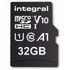 Card de memorie Integral 100V10 32GB Micro SDHC Clasa 10 UHS-I + Adaptor SD