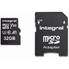 INTEGRAL 32GB High Speed microSDHC card V30 UHS-I U3 100/30