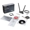 Placa de retea Asus PCE-AX58BT, AX 3000, 2.4 GHz / 5 GHz 574Mbps,Bluetooth® 5.0