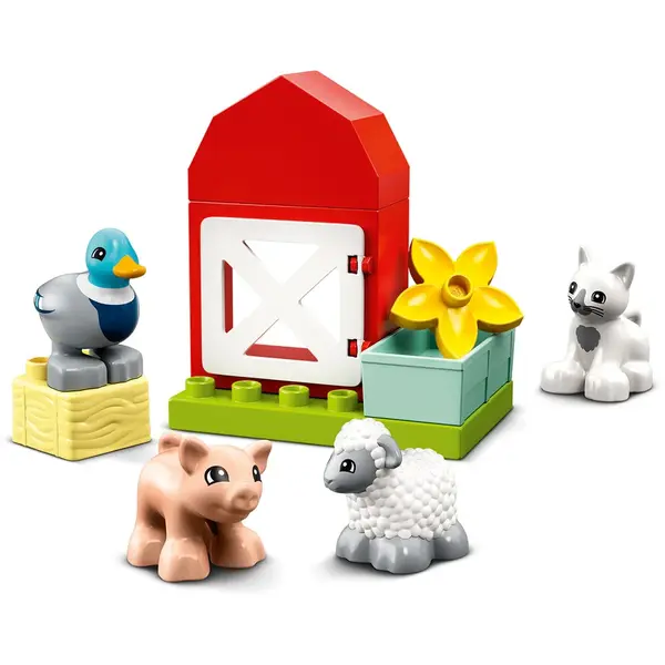 LEGO® LEGO DUPLO - Animalele de la ferma 10949, 11 piese