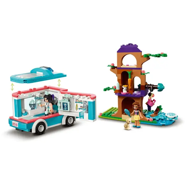 LEGO® LEGO Friends - Ambulanta clinicii veterinare 41445, 304 piese