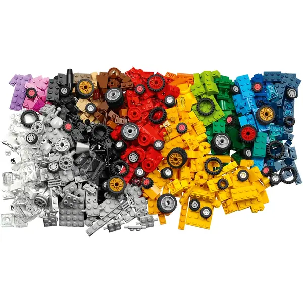 LEGO® LEGO Classic - Caramizi si roti 11014, 653 piese