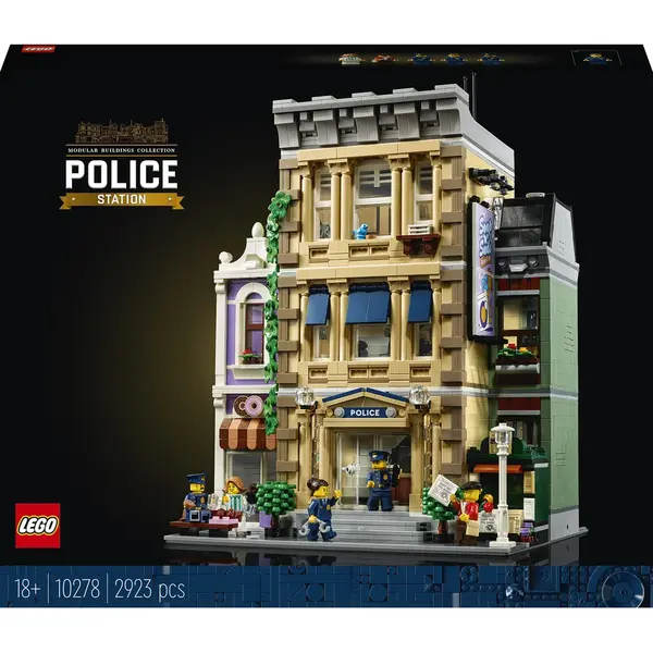 LEGO® LEGO Creator Expert - Sectia de Politie 10278, 2923 piese