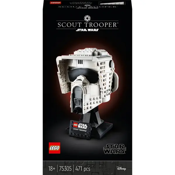 LEGO® LEGO Star Wars - Casca Scout Trooper 75305, 471 piese