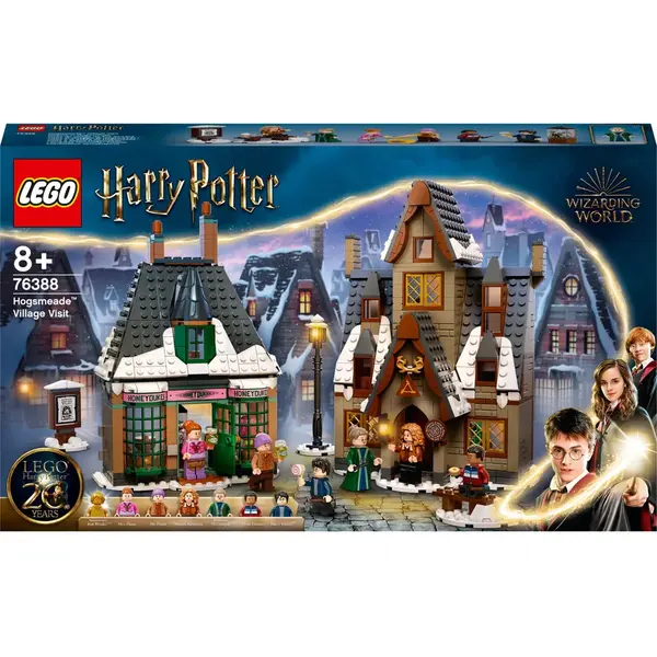 LEGO® LEGO Harry Potter - Vizita in satul Hogsmeade 76388, 851 piese