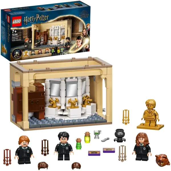LEGO® LEGO Harry Potter - Hogwarts: Greseala cu Polipotiunea 76386, 217 piese