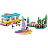 LEGO® LEGO Friends - Furgoneta de camping si barca cu panze 41681, 487 piese