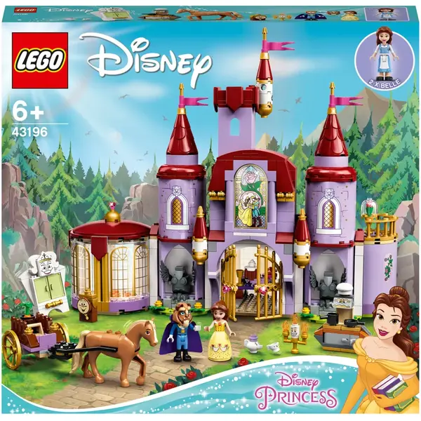 LEGO® LEGO Disney - Castelul lui Belle si al Bestiei 43196, 505 piese