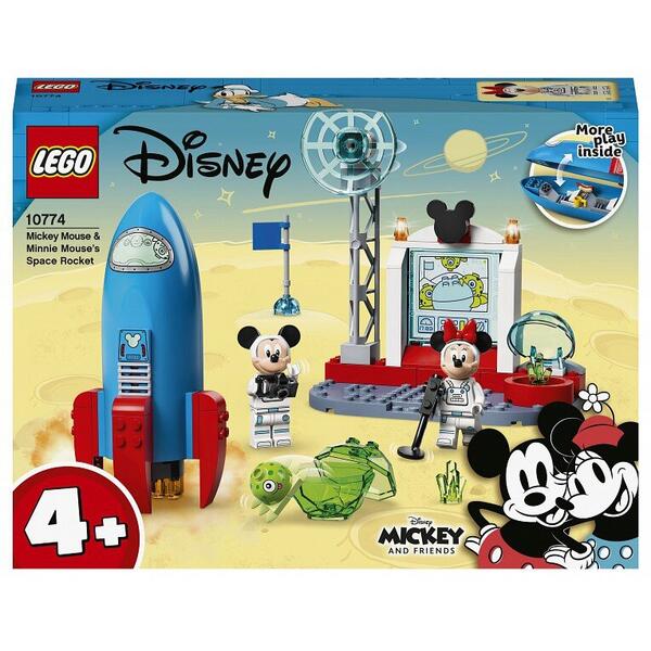 LEGO® LEGO Disney Mickey and Friends - Racheta spatiala a lui Mickey Mouse si Minnie Mouse 10774, 88 piese