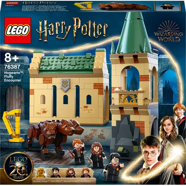 LEGO® LEGO Harry Potter - Hogwarts: Intalnirea cu Fluffy 76387, 397 piese