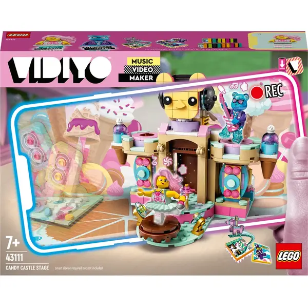LEGO® LEGO VIDIYO - Candy Castle Stage 43111, 344 piese