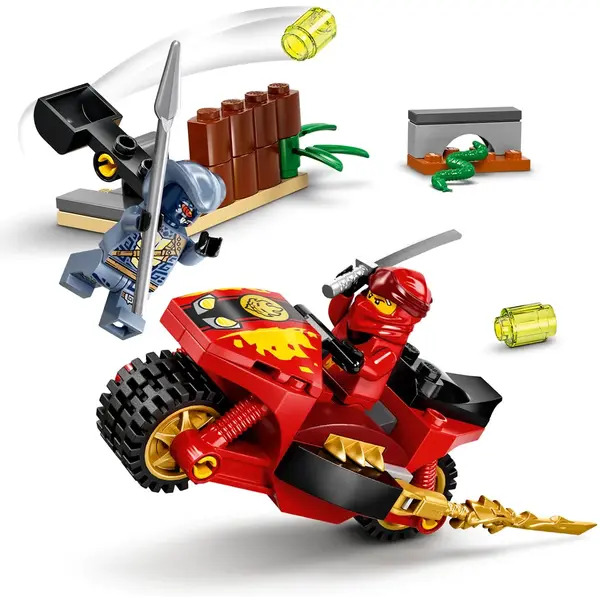 LEGO® LEGO NINJAGO - Legacy Motocicleta Blade a lui Kai 71734, 54 piese