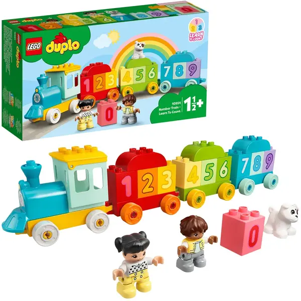 LEGO® LEGO DUPLO - Primul meu Tren cu numere - invata sa numeri 10954, 23 piese