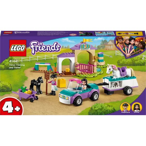 LEGO® LEGO Friends - Dresaj de cai si remorca 41441 C78, 148 piese