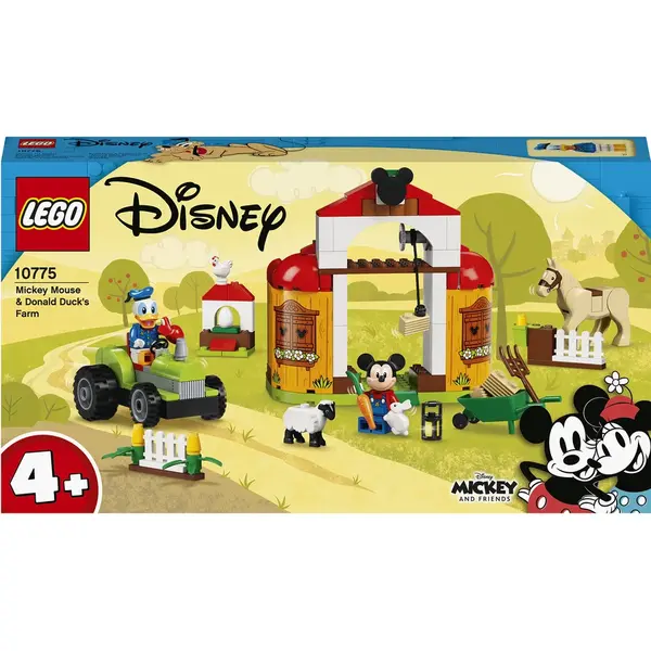 LEGO® LEGO Disney Mickey and Friends - Ferma lui Mickey Mouse si Donald Duck 10775, 118 piese