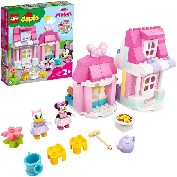 LEGO® LEGO DUPLO Disney - Casa si cafeneaua lui Minnie 10942, 91 piese