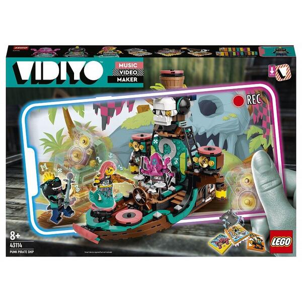 LEGO® LEGO VIDIYO - Punk Pirate Ship 43114, 615 piese