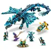 LEGO® LEGO NINJAGO - Dragon de apa 71754, 737 piese