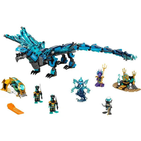 LEGO® LEGO NINJAGO - Dragon de apa 71754, 737 piese