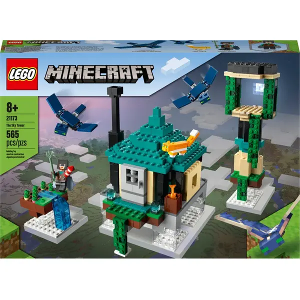 LEGO® LEGO Minecraft - Turnul de telecomunicatii 21173, 565 piese