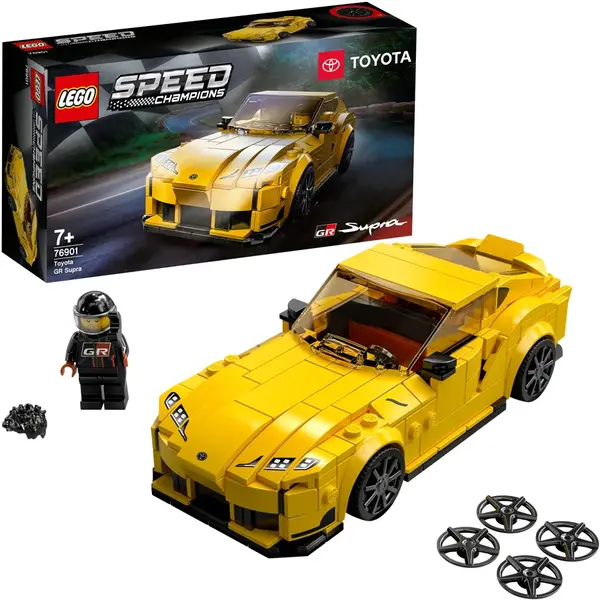 LEGO® LEGO Speed Champions - Toyota GR Supra 76901, 299 piese