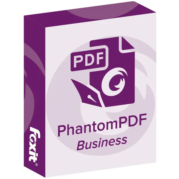 Licenta Foxit PhantomPDF, Foxit, Versiunea Business, Engleza, 1 utilizator, Subscriptie 1 an