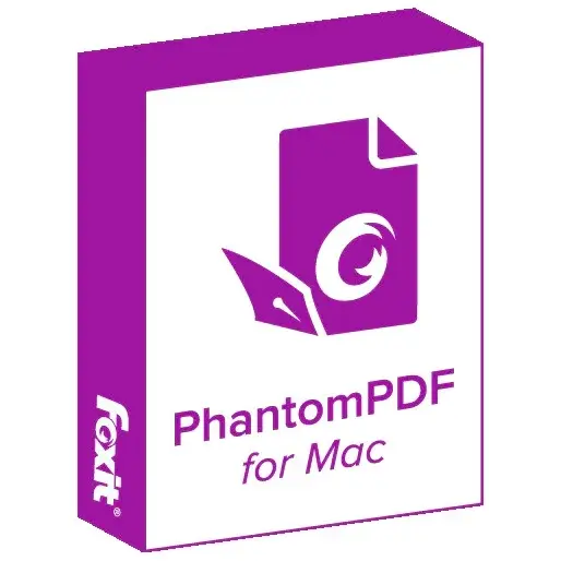 Licenta Foxit PhantomPDF, Foxit, Versiunea pentru MAC, Engleza, 1 utilizator, Subscriptie 1 an