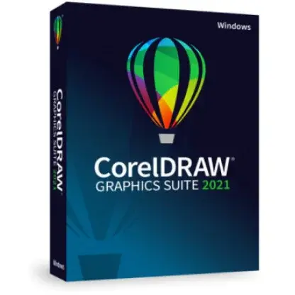 CorelDRAW Graphics Suite 2021 Windows - BOX, DVD