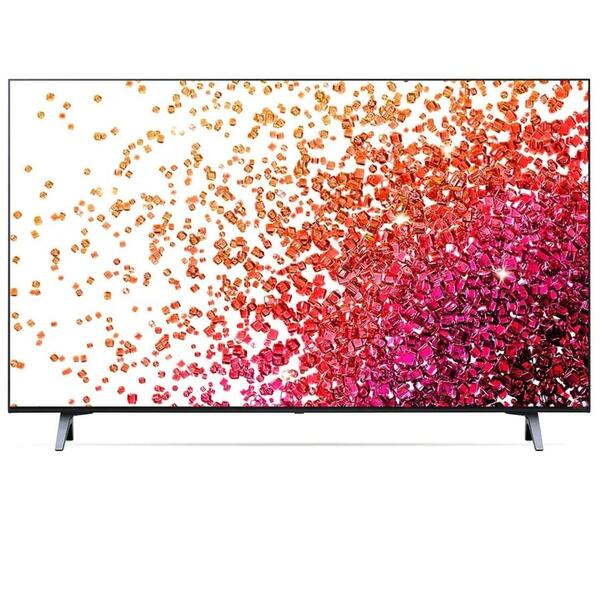Televizor LED Smart LG NanoCell TV, 108 cm, 43NANO753PR, 4K Ultra HD, webOS, HDR, webOS ThinQ AI, Negru
